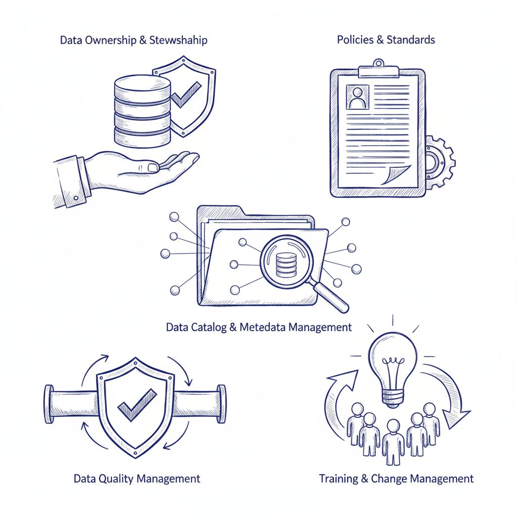 Governance components alive